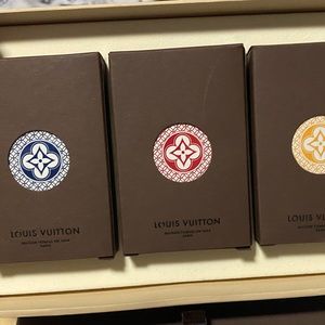 Louis Vuitton Playing Cards 3 Pack COLLECTORS EDITION